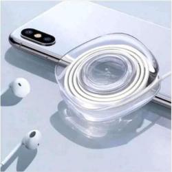 Clear Magic Pad Universal Car Holder Gel Pad Sticky for Every Surface Cable Holder Phone Holder