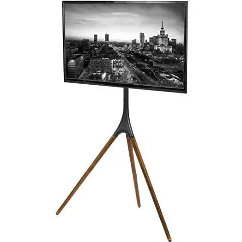 VIVO Artistic Easel 45 to 65 inch LED LCD Screen, Studio TV Display Stand, Adjustable TV Mount with Swivel and Tripod Base STAND-TV65A