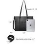 BOSTANTEN Women Leather Laptop Tote Office Shoulder Handbag Vintage Briefcase 15.6 inch Computer Work Purse Black BOSTANTEN Women Leather Laptop Tote Office Shoulder Handbag Vintage Briefcase 15.6 inch Computer Work Purse Black