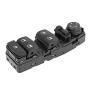 X AUTOHAUX 61319241955 Automobile New Front Left Side Master Power Window Control Switch for BMW 535i GT 2010-2017