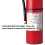 Kidde 466204 Pro 10 Multi-Purpose Fire Extinguisher, UL Rated 4-A, 60-B:C, Easy to Read Gauge, Easy to Pull Safety Pin