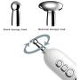 NSWD Electronic Acupuncture Pen with Replaceable Massage Head, for Pain Relief, Meridian Energy Pain Therapy Relief USB Charging