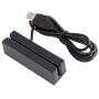 Honsdom USB Mini Swipe Magnetic Credit Card Reader MSR90 Portable 3 Tracks HiCo Magstripe Scanner Swiper for POS System