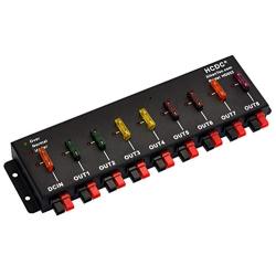 HCDC 1 in 8 Out 40A Connector DC Power Splitter Distributor Source Strip Module