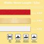 Phomemo Sticker Paper- Sticker Fully Transparent Thermal Film/Sticker Gold Powder Thermal Film/Red Button with Red Heart, 15mm x 3.5m for Phomemo M02 Pro/M02S Printer, 3 Rolls of Each, Total 9 Rolls