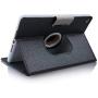 Thankscase Case for iPad Air 10.5'' (3rd Gen) / iPad Pro 10.5, Rotating Case Stand Cover with Pencil Holder, Swivel Case Bulid-in Wallet Pocket, Hand Strap for iPad Air 3rd Gen 10.5'' 2019 (Black Gold)