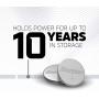 Energizer 2032 Batteries 3V Lithium, (2 Battery Count) Replaces BR2032, DL2032, ECR2032