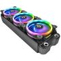Thermaltake Riing Trio 12 RGB TT Premium Edition 120mm Software Enabled 30 Addressable LED 9 Blades Case/Radiator Fan - 3 Pack - CL-F072-PL12SW-A, Trio RGB