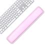 ProElife Premium Wrist Rest PU Leather Soft Wrist Support Pad for Office/Home/Business, Soft Cushion Memory Foam Interior Pain Relief Wrist Pad for Keyboard/Laptop/Computer, 16.5-inch (Pink)