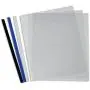 C-Line Report Covers with Binding Bars, Clear, Assorted Bars, 8.5 x 11 Inches, 3 per Pack, Set of 12 Packs (42313-12)