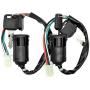 2pcs 4 Wire Universal Ignition Key Switch for Chinese Quad ATV 50cc 70cc 90cc 110cc 125cc TaoTao Dirt Bike Scooter Pocket Bikes