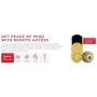 Kwikset 99100-061 910 S TRL ZW L03 SMT Deadbolt, Polished Brass