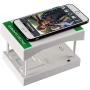 Rybozen White Mobile Film Scanner, Converts 35mm Slides & Negatives into Digital Photos with Your Smartphone Camera, Interesting Presents and Toys with LED Backlight（2AA Batteries not Included