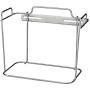 Non-Locking Wall Container Bracket, Chrome, 2 Sizes Volume: 2 Gal.