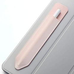ESR Pencil Holder Compatible with Pencil (1st and 2nd Gen), Elastic Pocket [Stylus Pens Protected and Safe] Pouch Adhesive Sleeve Attached to Case for Stylus Pens - Rose Gold