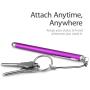 BoxWave EverTouch Capacitive iPad Stylus - (Newest Technology) Touchscreen iPad Air Stylus with Ultra Durable FiberMesh Fabric Tip for Ultra Responsiveness, Smoother Glide, and Increased Accuracy for the iPad Air, iPad mini, iPad 3, iPad 2, iPhone 5s (Cri