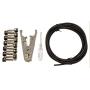 Solderless Guitar Pedal Patch Cable Kit 6 Pack to Make Custom Length Cables for Pedalboard