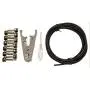 Solderless Guitar Pedal Patch Cable Kit 6 Pack to Make Custom Length Cables for Pedalboard