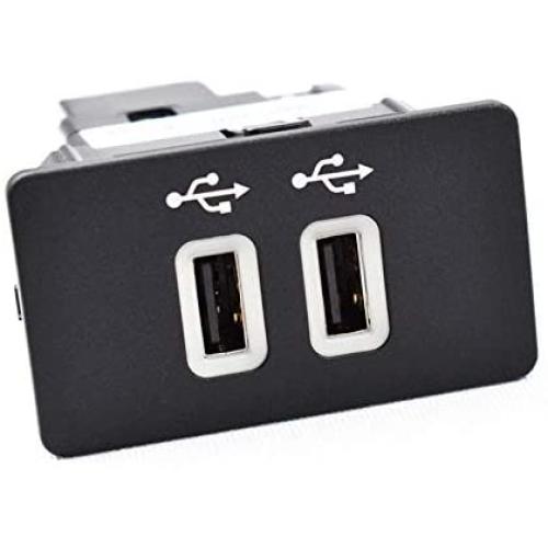 HX Dual USB Interface Module for Ford Apple Carplay SYNC3 Only, OE# HC3Z-19A387-B, Blue Light