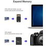 Netac microSDHC Card, Micro SD Card - UHS-I, 90MB/s, 600X, U1, C10, V10, A1, FAT32, High Speed TF Card - P500 (16GB)