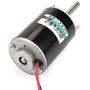12V/24V 30W CW/CCW Permanent Magnet DC Motor Reversible Electric Gear Motor High Speed Low Noise for DIY Generator XD-3420 (24V 6000RPM)