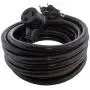 AC WORKS 30Amp 3-Prong NEMA 10-30 Dryer Extension Cord with Heavy Duty Thick Anti-Weather Cord (25FT)