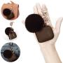 Filoto Case for Airpods, Airpod Case Cover for Apple Airpods 2&1 Charging Case, Cute Air Pods Silicone Protective Accessories Cases/Keychain/Pompom/Strap, Best Gift for Girls and Women (Brown)