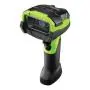 Zebra DS3678-SR Series Cordless Standard Range Kit - Shielded USB Cable, Standard Cradle, Power Supply, Line Cord, Industrial Green DS3678-SR3U4210SFW