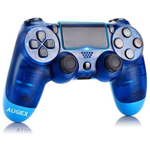 Game Controller for PS4,Wireless Controller for Playstation 4 with Dual Vibration Game Joystick (Blue)