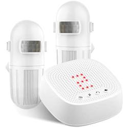 Wireless Driveway Alarm, Motion Detector, 1000FT Long Range, 36 Melodies, Outdoor Motion Sensor Alarm Weather Resistant-Home Security Alert System Monitor & Protect Indoor/Outside Property