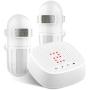 Wireless Driveway Alarm, Motion Detector, 1000FT Long Range, 36 Melodies, Outdoor Motion Sensor Alarm Weather Resistant-Home Security Alert System Monitor & Protect Indoor/Outside Property