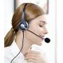 Callez 2.5mm Cordless Phone Headset Mono, Hands-Free Telephone Headset With Noise Canceling Mic For DECT AT&T ML17929 Vtech Panasonic KX-T7630 KX-T7633 Uniden RCA Cisco Call Center Home Office(C300D1)