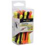 Nite Ize Original Gear Tie, Reusable Rubber Twist Tie, 3-Inch, Assorted Colors, 24 Count Pro Pack, Made in the USA