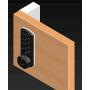 FJM Security Products Combi-Cam E, 7910-K10, Electronic Cabinet Lock, Black Finish