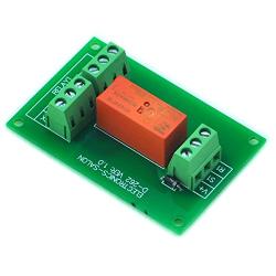 ELECTRONICS-SALON Passive Bistable/Latching DPDT 8 Amp Power Relay Module, 12V Version, RT424F12