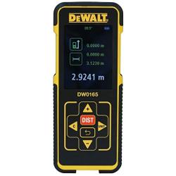 DEWALT Digital Electronic Bright LED Laser Distance Tape Measurer Device | 165-Feet ft For Maximum Coverage | Single-distance Measurement/ Continuous Measurement/ Area