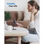 Nulaxy Phone Stand, Height Angle Adjustable Cell Phone Stand, Phone Holder for Desk Compatible with iPhone12 Mini 11 Pro Xs Xs Max Xr X 8 7 6 6s Plus, All Smartphones (4-8 inches) - Black