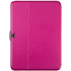 Speck Products Style Folio Case and Stand for Samsung Galaxy Tab 4 10.1, Fuchsia Pink/Nickel Grey