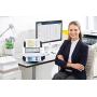 Raven Pro Document Scanner - Huge LCD Touchscreen, High Speed Color Duplex Feeder (ADF), Wireless Scan to Cloud, WiFi, Ethernet, USB, Home or Office