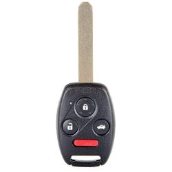 cciyu 4 Buttons Key Fob Replacement Keyless Entry Remote Car Key Fob Clicker Transmitter Alarm Replacement for 08-15 for H onda Accord/Pilot KR55WK49308 267T-5WK49308 5WK4930 (Pack of 1)