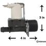 Enterpark Premium Quality Cost Effective Part for 5220FR2006H Replacement of Water Inlet Valve for Washing Machine Compatible with AP4441935,PS3527427