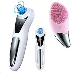 USB Charging Pore Cleaner Blackhead Instrument Electronic Care Beauty Products to Acne Touch LCD Display Beauty Equipment,A