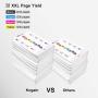 Kogain Compatible Ink Cartridges Replacement for Brother LC20E LC20EXXL Ink Cartridges, Work for Brother MFC-J985DW J775DW J5920DW J985DWXL Printer 10-Pack(4 Black, 2 Cyan, 2 Magenta, 2 Yellow)