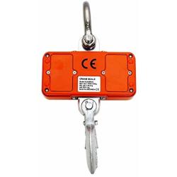 VisionTechShop Digital Crane Scale, DCS-ER 500lb 200kg Heavy Duty Compact Hanging Scale LED Display for Home Farm Factory