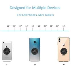 Mount Metal Plate 5 Pack, Universal Metal Disc Replacement with Strong Adhesive for Magnetic Cell Phone Car Mount GPS Holder 5 Round
