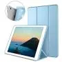DTTO iPad Air 1st Edition Case, (NOT for iPad Air 2 and Air 3) Ultra Slim Lightweight Smart Trifold Stand with Flexible Soft TPU Back Cover [Auto Sleep/Wake], Sky Blue