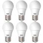 Sunco Lighting 6 Pack A15 LED Bulb, 8W=60W, 2700K Soft White, Dimmable, 800 LM, E26 Base, Refrigerator & Fan Light - UL, Energy Star