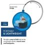 WITHit Disney Frozen 2 Clip On Book Light – Olaf 3D – LED Reading Light with Clip for Books/eBooks, Dimmable, Reduced Glare, Portable & Lightweight Bookmark Light for Kids, Batteries Included