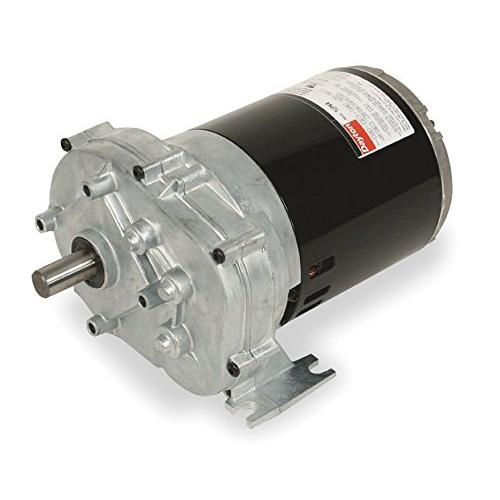 1/4 hp 60 RPM 115V Bison AC Parallel Shaft Gear Motor Dayton Model 1LPP2, 5K940