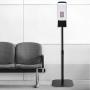 Universal Hand Sanitizer Dispenser Stand, Portable Soap Dispenser Floor Stand with Adjustble Height for School Office Hospital Lobby